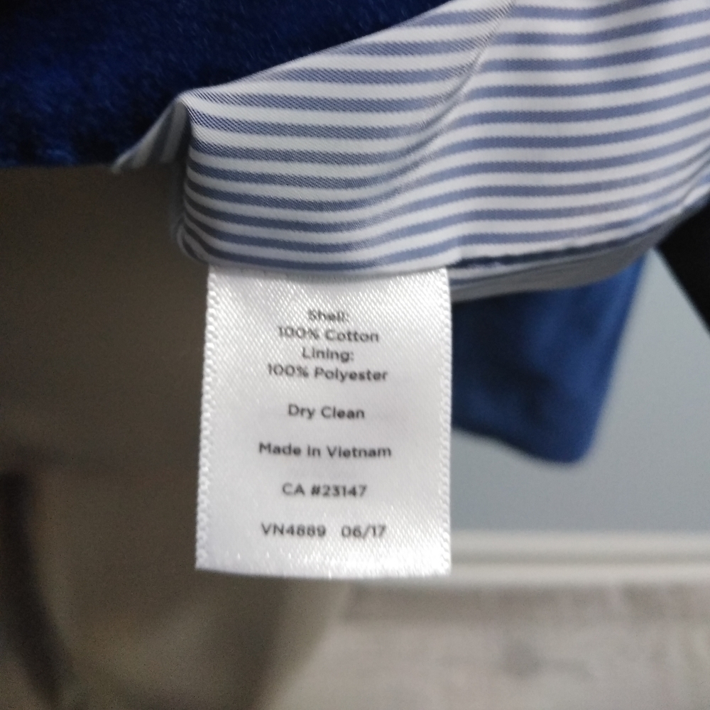 Talbots Women's Velvet Blazer - Picture 8 of 8
